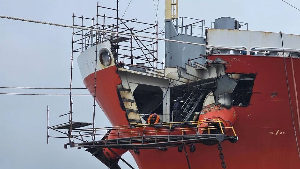 Imagen de portada - Tandanor advances in repair of vessel involved in two accidents on the Paraná-Paraguay waterway