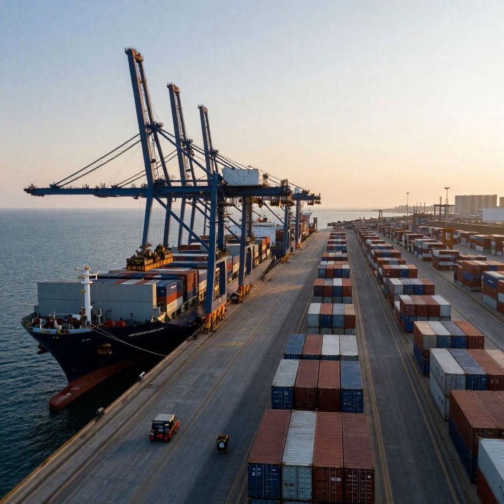Imagen de portada - The Port of Lázaro Cárdenas receives a visit from the National Port System Administration of Ensenada