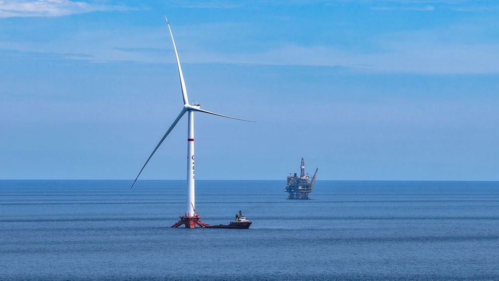 Imagen de portada - Typhoon-Resistant 16 MW Floating Wind Platform Enters Operation in China