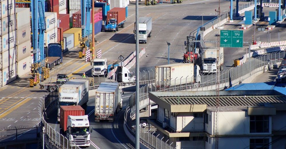 Imagen de portada - Weighing Law for Cargo Generators Gains Support from Chilean Truckers