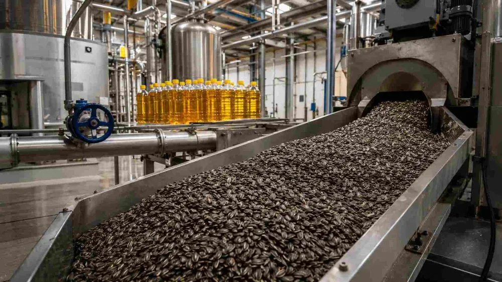 Las plantas aceiteras operaron al 84% de su capacidad en junio impulsadas por la molienda récord de girasol y la importación de soja