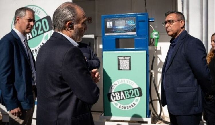 Córdoba inaugura el primer “Punto Bio” y presenta una postura alternativa al proyecto de ley de biocombustibles