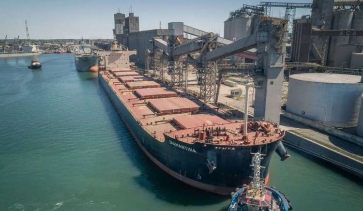 Rendimiento en Puerto Quequén: Crecimiento del 39,4% interanual con énfasis en exportaciones a Asia