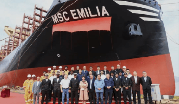 MSC asigna nuevo portacontenedores de GNL a la ruta Lejano Oriente – WCSA