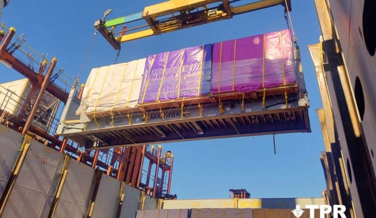 Terminal Puerto Rosario refuerza capacidad multimodal con operación de carga sobredimensionada