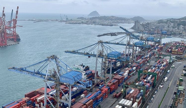 El Puerto Keelung completa la renovación de muelles y vías de grúas pórtico en el sector oeste