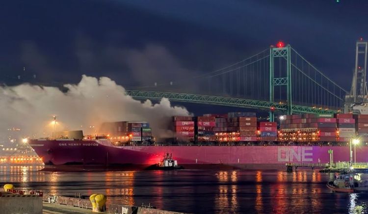 ONE agiliza la entrega de carga y refuerza la cooperación tras el incidente en el Henry Hudson