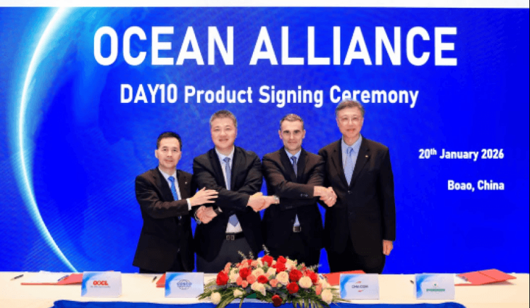 Ocean Alliance fortalece su red operativa para 2026 con una flota de 394 buques