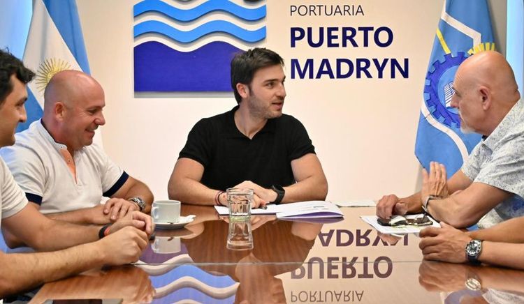 Chubut avanza con obras para modernizar la operatividad del muelle Storni de Puerto Madryn