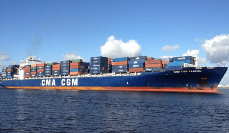 CMA CGM aplicará un mayor recargo operativo a cargas desde Europa con destino a África