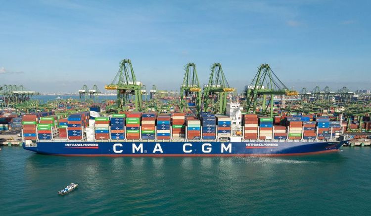 CMA CGM actualiza tarifas desde Asia hacia Europa, el Mediterráneo y el Norte de África