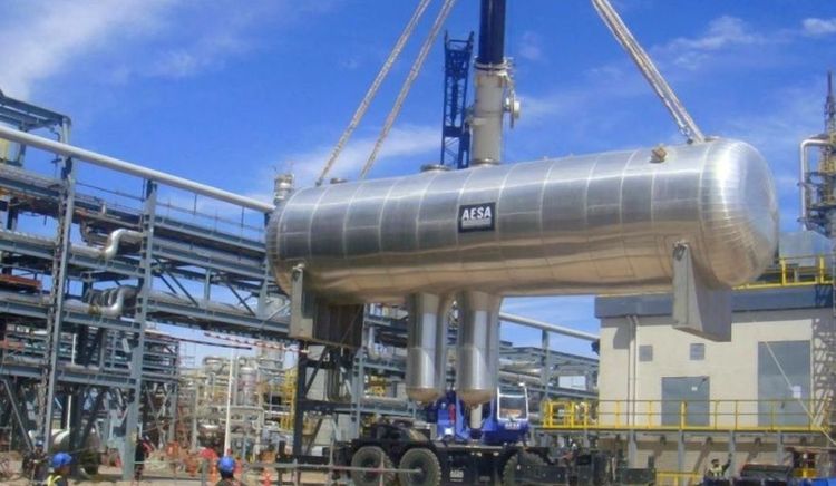 Compañía Mega completó el montaje del último equipo del Nuevo Tren de Fraccionamiento