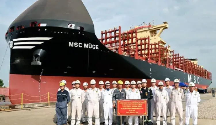La flota global de portacontenedores a GNL acelera su expansión con nuevas entregas para Yang Ming y MSC