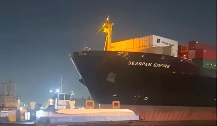 Puerto de Santos: investigan colisión del Seaspan Empire con dos ferris en el canal de acceso