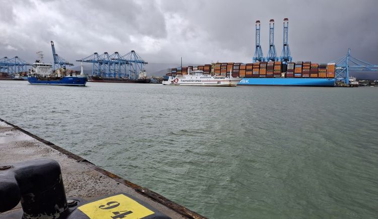 El Puerto de Algeciras registró una caída del 14% en enero por el impacto del temporal