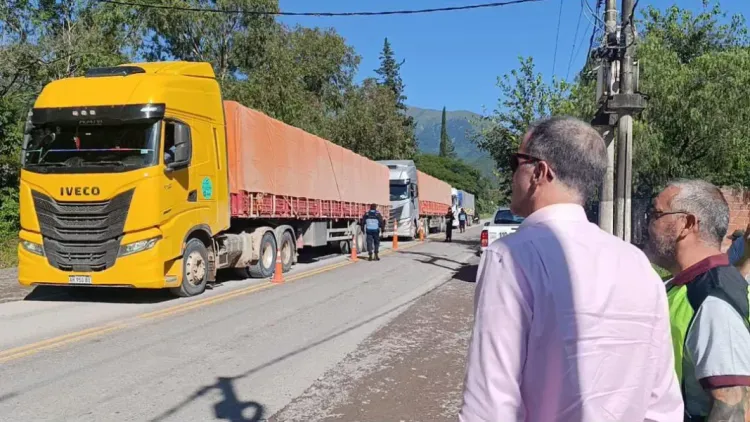 Salta refuerza controles sobre el transporte minero con operativos integrales en la Ruta 51