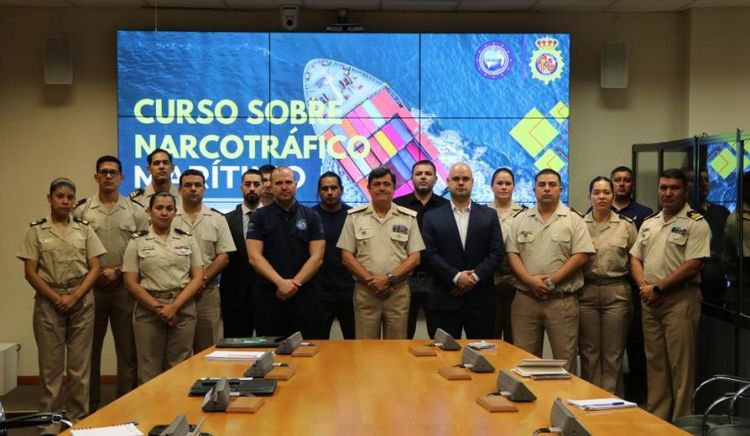 Prefectura inició un curso sobre narcotráfico marítimo en el marco del proyecto SEACOP