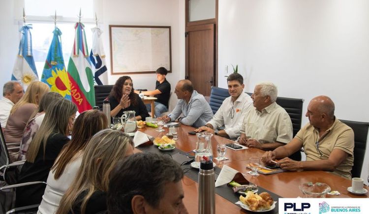 El Consorcio del Puerto La Plata avanzó en su estrategia institucional