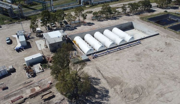 Avanza la renovación de la red de agua potable en el área de Galván