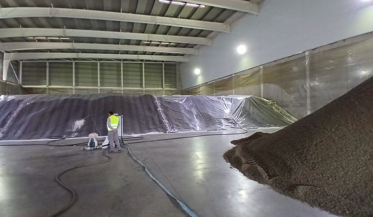 PTP Group Logistics implementa fumigación ecológica en su terminal de Cádiz