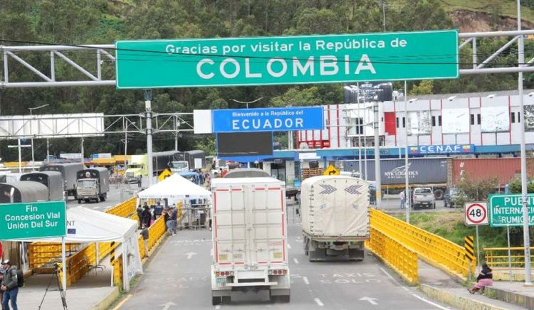 Colombia propone llevar al 50% el arancel recíproco para productos de Ecuador