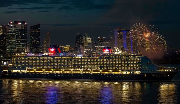 Singapur será puerto base del Disney Adventure, uno de los mayores cruceros de Disney Cruise Line