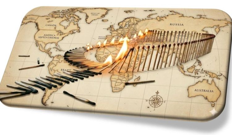 Un efecto dominó que afecta literalmente al mundo