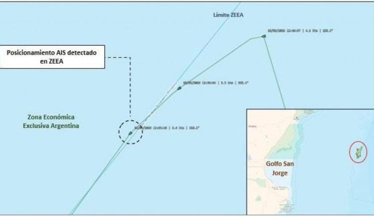Argentina refuerza el control en la ZEEA y sanciona buques extranjeros por pesca ilegal