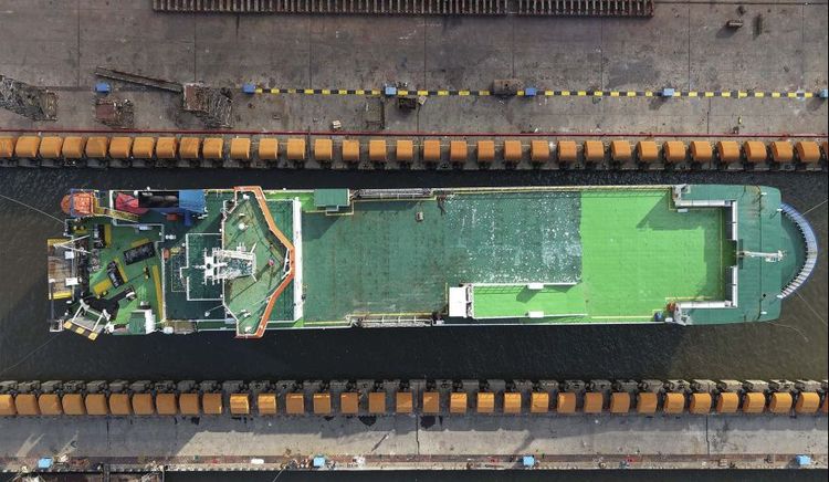 Buque Ro-Ro INTEGRADOR entra en fase final de trabajos en Tandanor