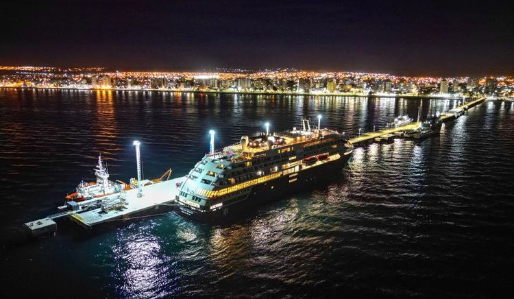 Puerto Madryn transita el cierre de la temporada de cruceros