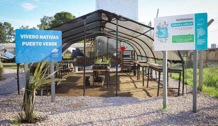 Primer vivero de plantas nativas en jurisdicción portuaria bonaerense