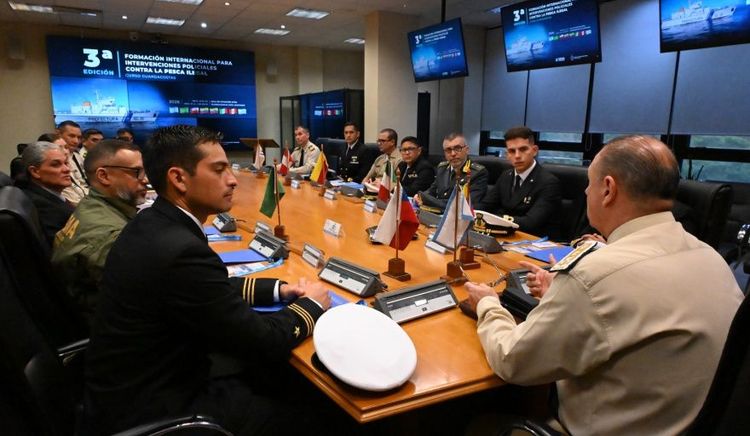 Mar del Plata fue sede de la clausura del Curso Guardacostas con representantes de siete países e INTERPOL
