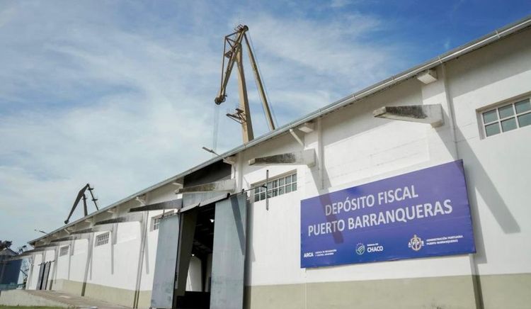 El Puerto de Barranqueras pone en funcionamiento su primer depósito fiscal para operaciones de comercio exterior