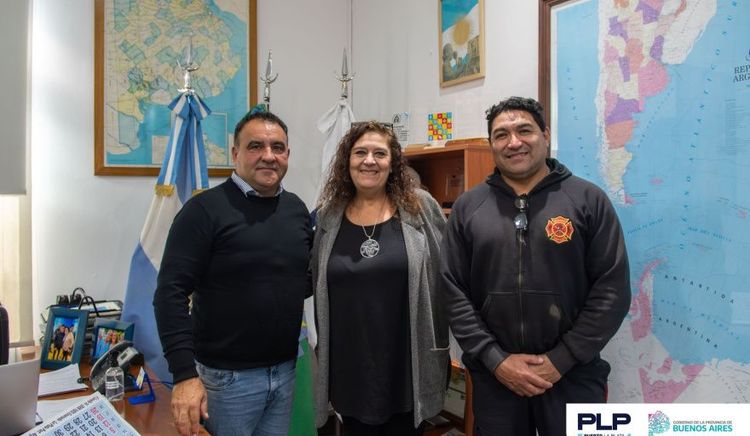 Puerto La Plata suscribió un convenio de colaboración con los Bomberos Voluntarios de Ensenada