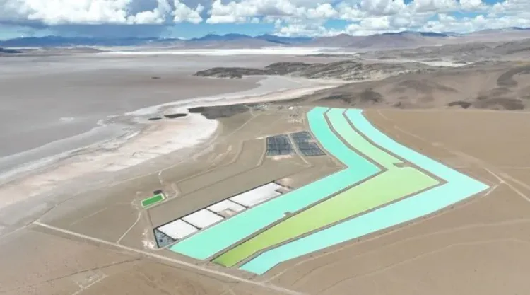 Galan Lithium completó la puesta en marcha de su planta en Catamarca