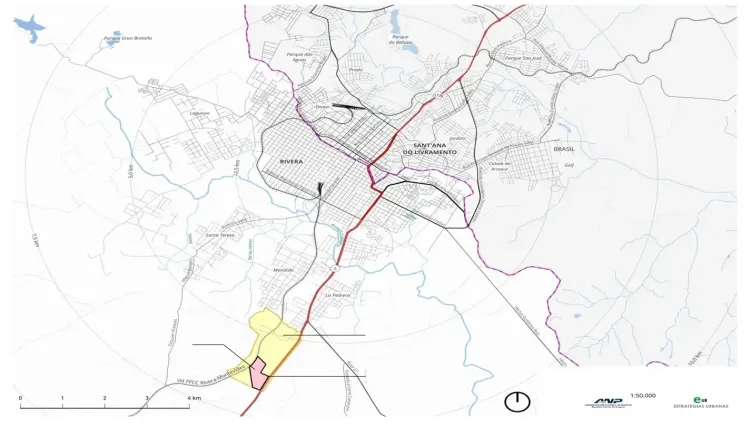 Imagen de portada - ANP promotes the development of the Rivera Dry Port as a logistical extension of Montevideo