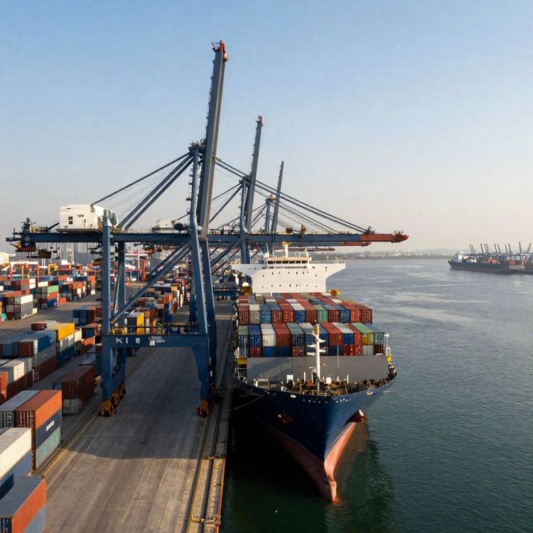 Imagen de portada - APM Terminals Yucatán impulsa modernización portuaria en Progreso con primera Reach Stacker 100% eléctrica