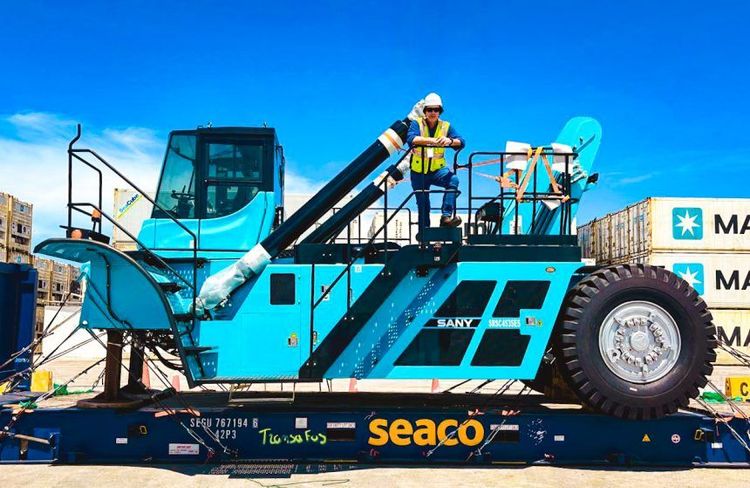 Imagen de portada - APM Terminals Yucatán incorpora vehículo 100% eléctrico para movilizar contenedores