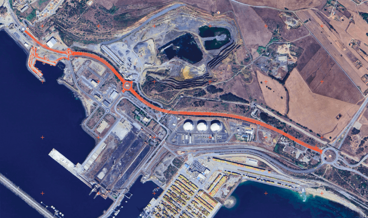 Imagen de portada - APS Launches Tender for Road Works in the Port of Sines for 4 Million Euros