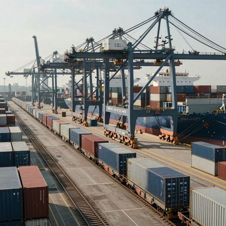 Imagen de portada - Actualización del Programa de Cambio Modal (MSP) en DP World Southampton.