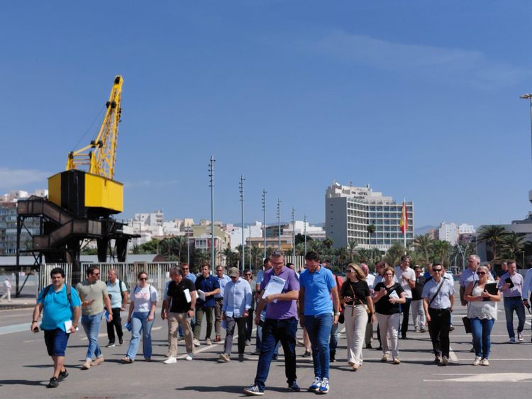 Imagen de portada - Almería Port Authority (APA) Organizes Technical Visit for €24.3 Million Port-City Tender