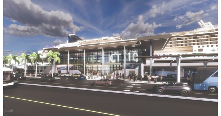 Imagen de portada - Ampliación de $95 millones en marcha en la Terminal de Cruceros 10 de Port Canaveral