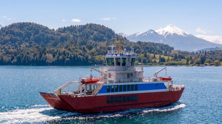 Imagen de portada - Asenav alcanzará 200 naves construidas con nueva barcaza para Lago Ranco