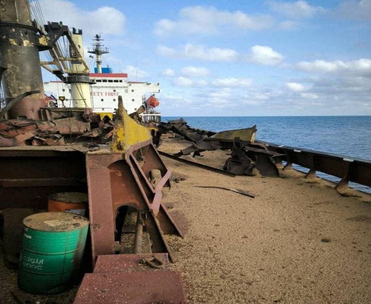 Imagen de portada - Ataque con Dron a Buque con Bandera Panameña en el Mar Negro Deja 1 Muerto y 2 Heridos
