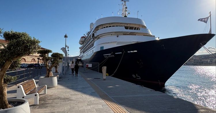 Imagen de portada - **Blue Zephyr concludes inaugural voyage in the Aegean**