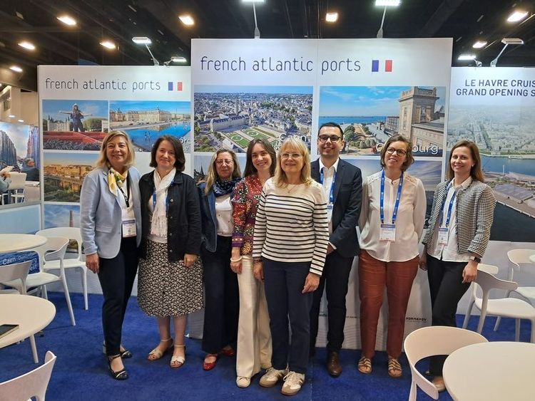 Imagen de portada - Cinco puertos franceses del Atlántico planean diálogo con ejecutivos de cruceros en España