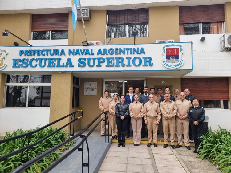 Imagen de portada - Coast Guard Trained Representatives from Five Countries in the “Maritime Organizations Auditor 2026” Course