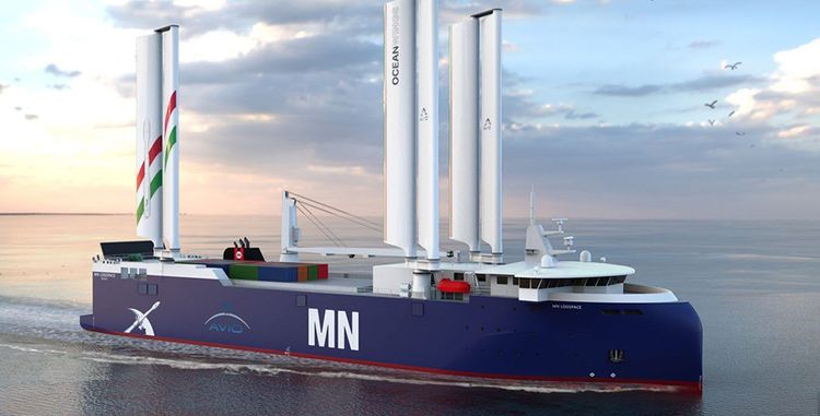 Imagen de portada - Compagnie Maritime Nantaise Builds Hybrid Ro-Ro for Space Cargo