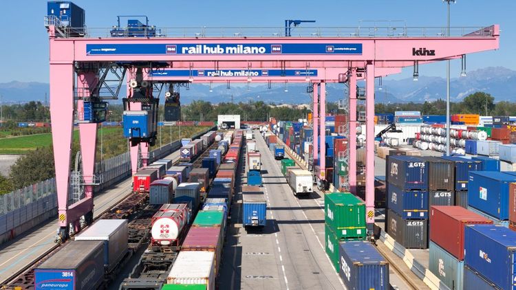 Imagen de portada - Contship Launches Melzo-Europoort Rotterdam Intermodal Service