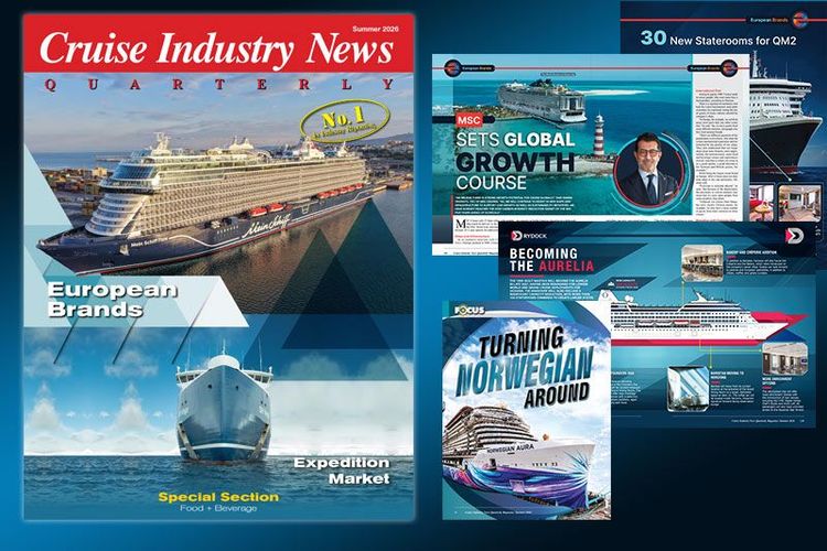 Imagen de portada - Cruise Industry News Lanza la Revista Trimestral de Verano de 2026